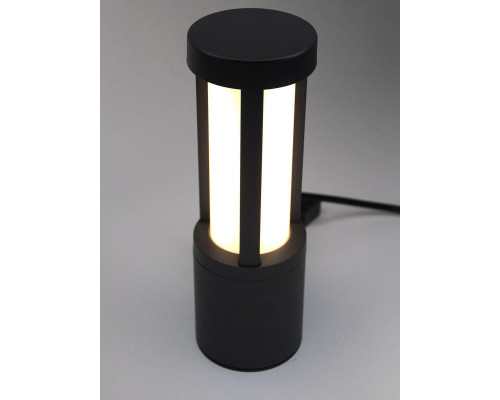 Уличный настенный светодиодный светильник Elvan PJ-1507/1-11.5W-WW-Gr