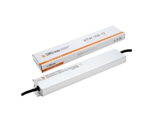 Блок питания SWG 12V 150W IP67 12,5A XTW-150-12 003070 Блок питания SWG 12V 150W IP67 12,5A XTW-150-12 003070