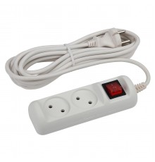 Удлинитель ЭРА 2гн 1,5м б/з U-2s-1,5m-2x1 Б0044046