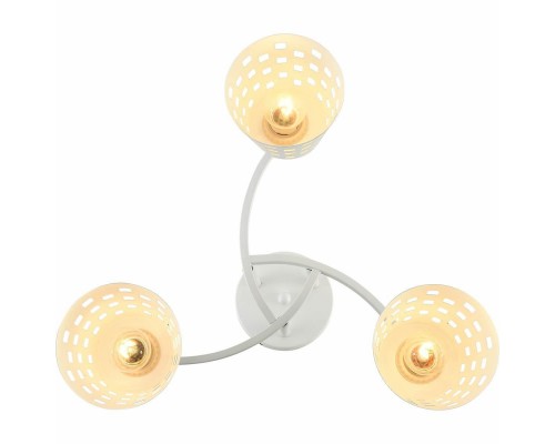 Потолочная люстра Reluce 01384-0.3-03 WH+CR Потолочная люстра Reluce 01384-0.3-03 WH+CR