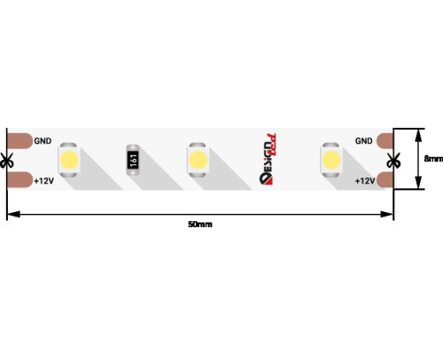 Светодиодная влагозащищенная лента DesignLed 4,8W/m 60LED/m 3528SMD нейтральный белый 5M 001818 Светодиодная влагозащищенная лента DesignLed 4,8W/m 60LED/m 3528SMD нейтральный белый 5M 001818