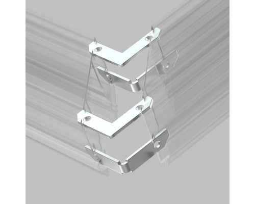 Комплект угловых соединителей шинопровода Denkirs Smart One (4 шт.) TR2027-AL Комплект угловых соединителей шинопровода Denkirs Smart One (4 шт.) TR2027-AL