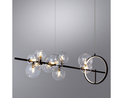 Подвесная светодиодная люстра Arte Lamp Saturn A7790SP-50BK Подвесная светодиодная люстра Arte Lamp Saturn A7790SP-50BK