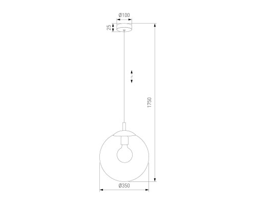 Подвесной светильник TK Lighting 3268 Esme