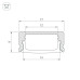 Профиль Arlight Line-1708-2000 Anod 040298