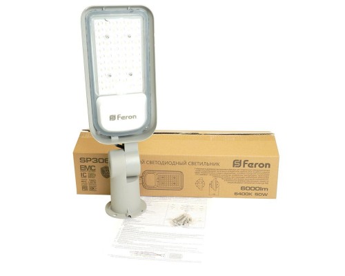Уличный светодиодный консольный светильник Feron SP3060 48762