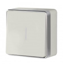 Выключатель одноклавишный с подсветкой Werkel Gallant слоновая кость W5010103 4690389163807