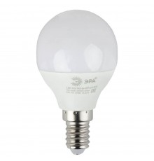 Лампа светодиодная ЭРА E14 6W 2700K матовая ECO LED P45-6W-827-E14 Б0020626