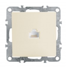 Розетка компьютерная Feron Stekker Эрна слоновая кость PST00-9107-02 39325