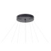 Подвесная светодиодная люстра Zortes RINGOLIGHT ZRS.33320.120C