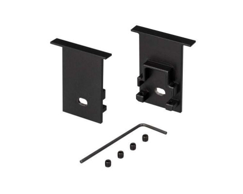 Набор заглушек Arlight SL-Comfort-2542-F Black c отверстием 031783 Набор заглушек Arlight SL-Comfort-2542-F Black c отверстием 031783