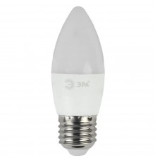 Лампа светодиодная ЭРА E27 7W 6000K матовая LED B35-7W-860-E27 Б0031413