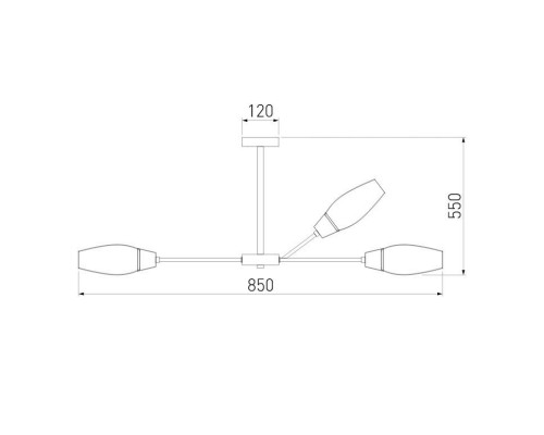 Подвесная люстра Eurosvet Thalia 60140/9 золото