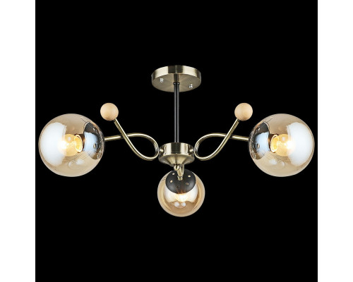 Потолочный светильник Reluce 02021-0.3-03 AB+BK