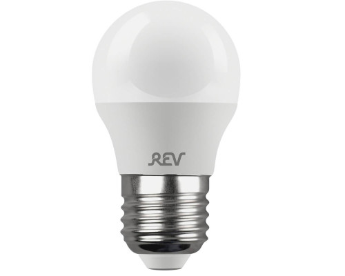 Лампа светодиодная REV G45 Е27 11W 2700K теплый свет шар 32520 8