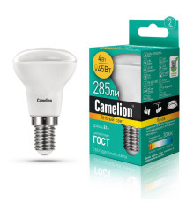 Лампа светодиодная Camelion 3000К 4W E14 LED4-R39/830/E14 13353