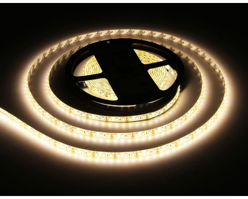 Светодиодная влагозащищенная лента Ambrella Light 9,6W/m 120LED/m 2835SMD теплый белый 5M GS1201