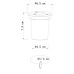 Ландшафтный светодиодный светильник Arte Lamp Piazza A6103IN-1SS