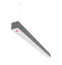 Линейный светодиодный светильник WOLTA Pro ДСО02-36-241-5К-50С