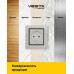 Розетка 2P+E Vesta-Electric Exclusive Silver Metallic серебро FRZ00041011SER