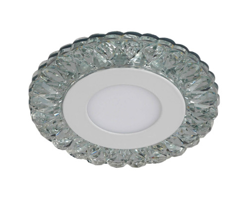 Встраиваемый светильник ЭРА с подсветкой DK LED 16 SL/WH Б0036497 Встраиваемый светильник ЭРА с подсветкой DK LED 16 SL/WH Б0036497