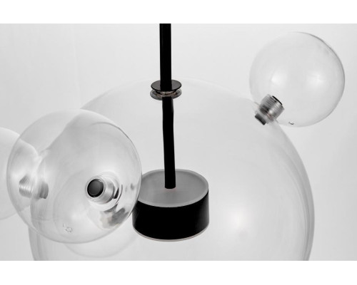 Подвесной светодиодный светильник Lumina Deco Neroni LDP 6016-3+1 BK Подвесной светодиодный светильник Lumina Deco Neroni LDP 6016-3+1 BK