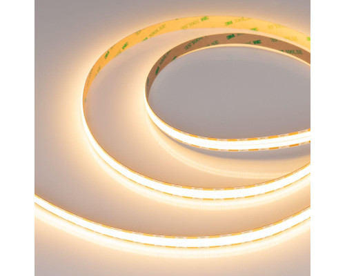 Светодиодная лента Arlight 22W/m 1088Led/m CSP теплый белый 5M COB-X1088-12mm 24V Warm2700 046933 Светодиодная лента Arlight 22W/m 1088Led/m CSP теплый белый 5M COB-X1088-12mm 24V Warm2700 046933
