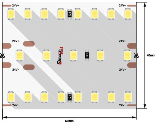 Светодиодная влагозащищенная лента DesignLed 40W/m 420LED/m 2835SMD нейтральный белый 2,5M 003247 Светодиодная влагозащищенная лента DesignLed 40W/m 420LED/m 2835SMD нейтральный белый 2,5M 003247