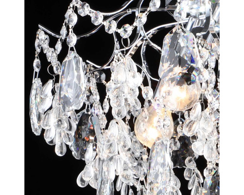 Люстра хрустальная Reluce 27620-0.3-5+5 CH+CLARE