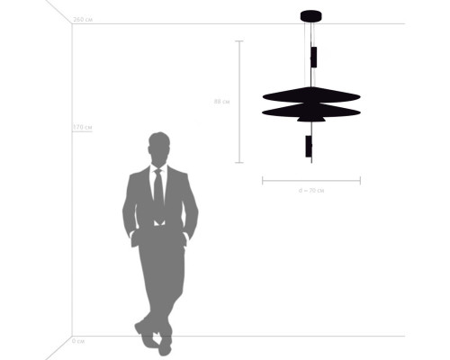 Подвесной светодиодный светильник Lightstar Viola 814531 Подвесной светодиодный светильник Lightstar Viola 814531