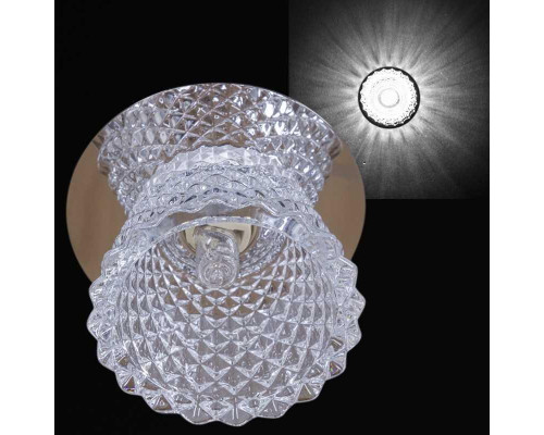 Точечный светильник Reluce 08078-9.0-001H G9 CR Точечный светильник Reluce 08078-9.0-001H G9 CR