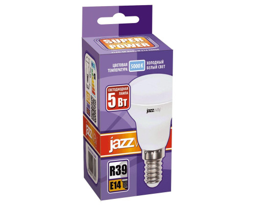 Лампа светодиодная Jazzway E14 5W 5000K матовая 1033598 Лампа светодиодная Jazzway E14 5W 5000K матовая 1033598