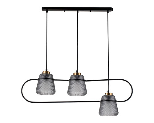 Подвесной светильник Indigo Astratto 11016/3P Black V000158 Подвесной светильник Indigo Astratto 11016/3P Black V000158