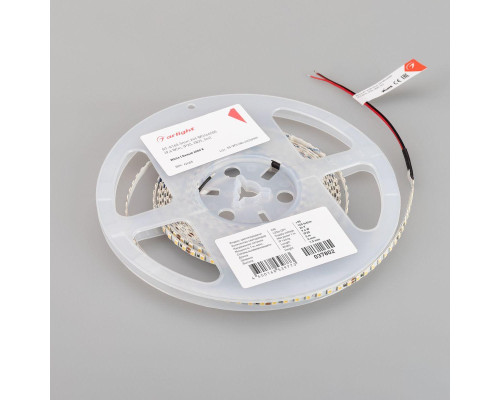 Светодиодная лента Arlight 9,6W/m 160LED/m 2835SMD холодный белый 5M RT-A160-5mm 24V White6000 037802 Светодиодная лента Arlight 9,6W/m 160LED/m 2835SMD холодный белый 5M RT-A160-5mm 24V White6000 037802