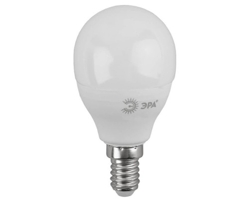 Лампа светодиодная ЭРА E14 11W 2700K матовая LED P45-11W-827-E14 Б0032986 Лампа светодиодная ЭРА E14 11W 2700K матовая LED P45-11W-827-E14 Б0032986