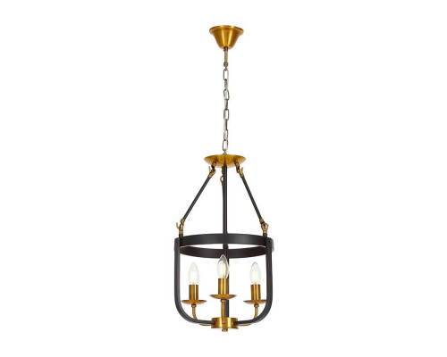 Подвесной светильник Lumina Deco Berling LDP 8024-3 BK+MD Подвесной светильник Lumina Deco Berling LDP 8024-3 BK+MD