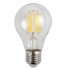 Лампа светодиодная филаментная ЭРА E27 9W 4000K прозрачная A60-9W-840-E27 frost Б0035034