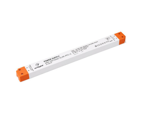 Блок питания Arlight ARV-SN12060-Slim-PFC-C 12V 60W IP20 5A 029197 Блок питания Arlight ARV-SN12060-Slim-PFC-C 12V 60W IP20 5A 029197