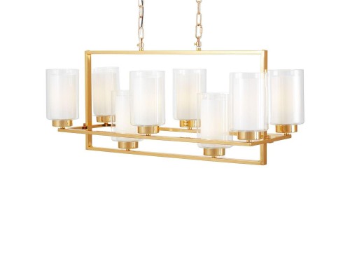 Подвесная люстра Lumina Deco Lino LDP 1239-8 F.GD Подвесная люстра Lumina Deco Lino LDP 1239-8 F.GD