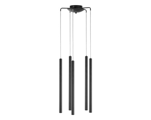 L5T747247 Люстра TUBO LED 25W 1600LM 25G ЧЕРНЫЙ 4000K