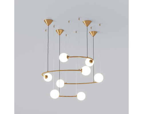 Подвесная люстра Bogates Brook 359/8 латунь Подвесная люстра Bogates Brook 359/8 латунь