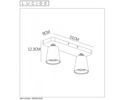 Спот Lucide Turnon 09928/10/30