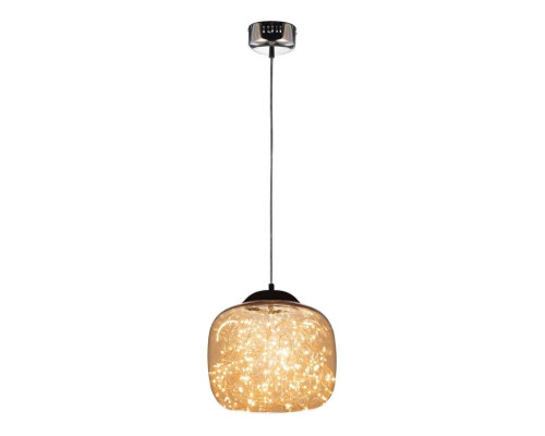 Подвесной светодиодный светильник Lumina Deco Daisy LDP 6823-300 CHR+AMB Подвесной светодиодный светильник Lumina Deco Daisy LDP 6823-300 CHR+AMB