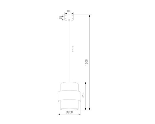 Подвесной светильник TK Lighting 5401 Calisto Подвесной светильник TK Lighting 5401 Calisto