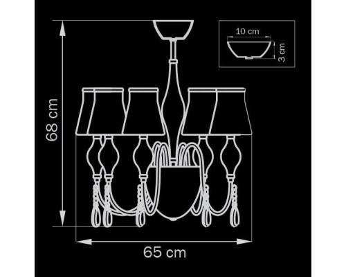 Подвесная люстра Lightstar Escica 806050