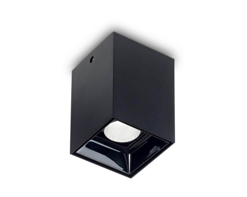 Потолочный светодиодный светильник Ideal Lux Nitro 10W Square Nero 206042 Потолочный светодиодный светильник Ideal Lux Nitro 10W Square Nero 206042