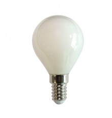 Лампа светодиодная филаментная Volpe E14 6W 4000K матовая LED-G45-6W/4000K/E14/FR/SLF UL-00008315