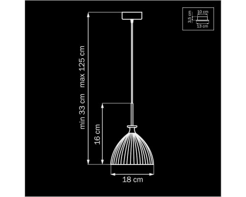 Подвесной светильник Lightstar Simple Light 810 810023