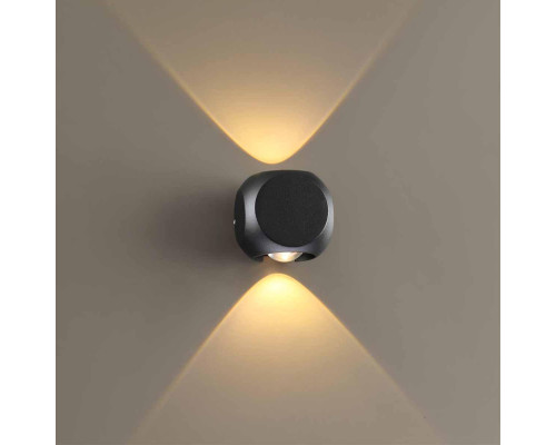 Уличный настенный светодиодный светильник Odeon Light Hightech Miko 4222/4WL Уличный настенный светодиодный светильник Odeon Light Hightech Miko 4222/4WL