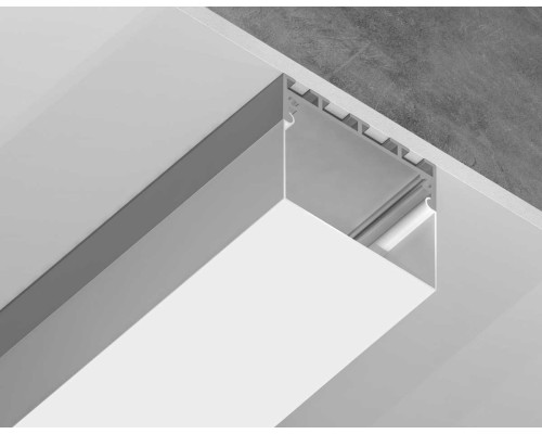 Профиль алюминиевый накладной/подвесной  Профиль алюминиевый накладной/подвесной